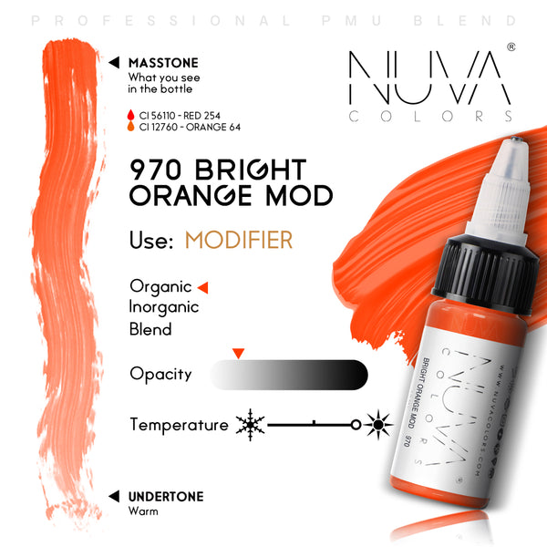 Bright Orange Mod 970