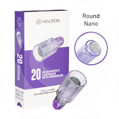 Microneedling cartridges ~ Round Nano